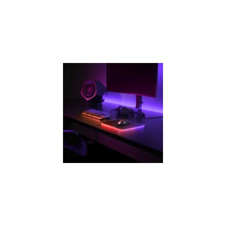 SteelSeries QcK Prism M Musemåtte med lys